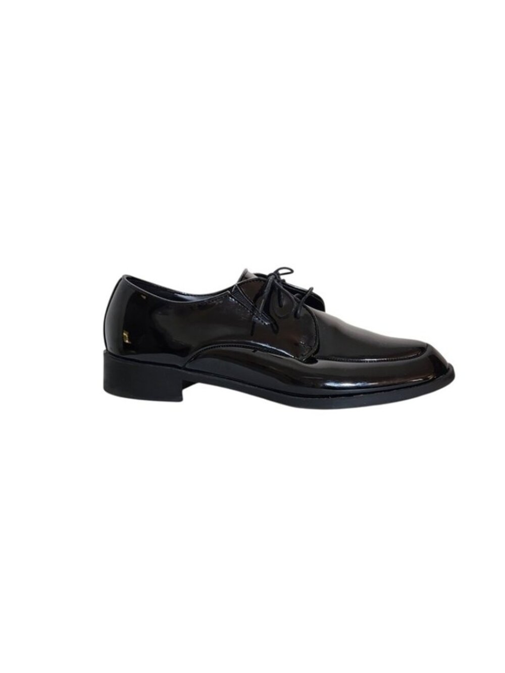 Pronto Uomo Black Patent Leather Tuxedo Dress Shoes Size 11